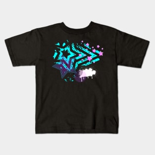 Grunge Starburst Kids T-Shirt